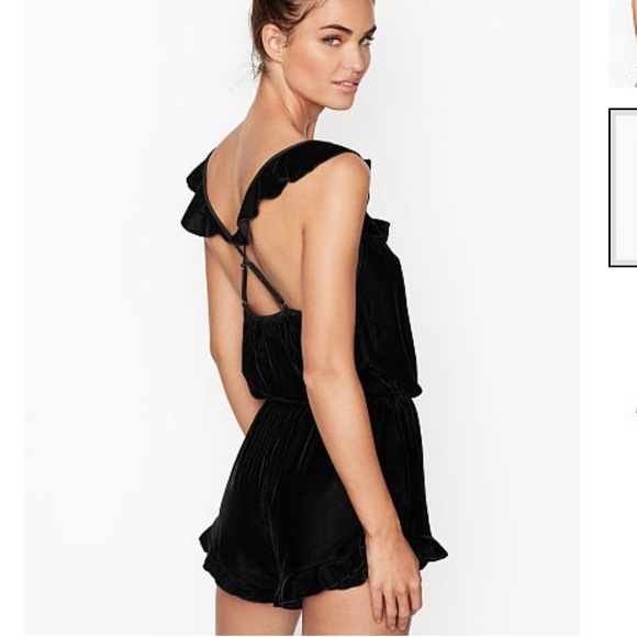 Victoria's Secret Other - NWT Victoria’s Secret Velvet Romper